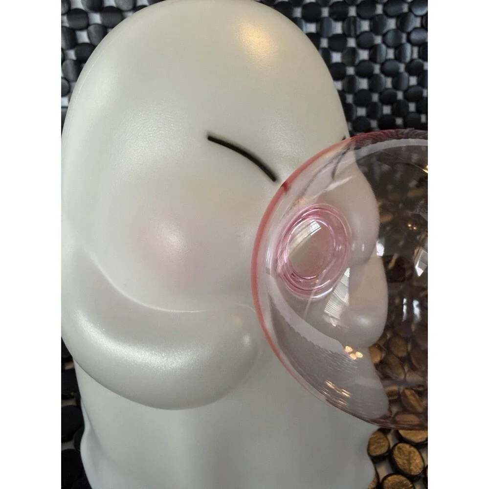 Blow Mold Ghost Squinty Eyes Blowing Bubble Halloween Viral TikTok Kitsch D.G